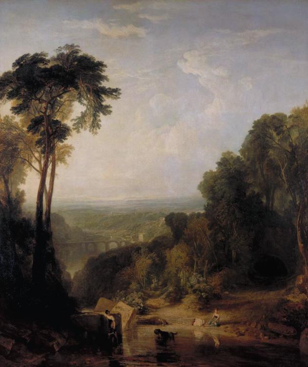 Joseph Mallord William Turner Crossing the brook (mk31) France oil painting art